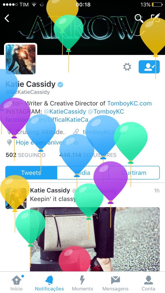 Happy Birthday to the amazing Katie Cassidy! 