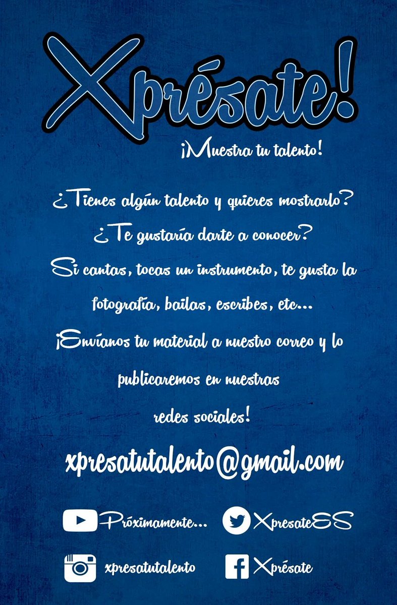 XpresateES's tweet photo. ¡Buenas noches artistas! ¿Aún no os habéis animado a participar en nuestra campaña? Aquí tenéis toda la info. https://t.co/MjGJTpBxYQ
