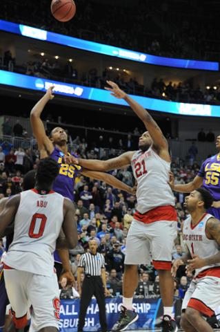 PackMensBball's tweet photo. The last time we played #LSU this happened....let's find some of that #PackMadness! https://t.co/pJUBhRZdZe