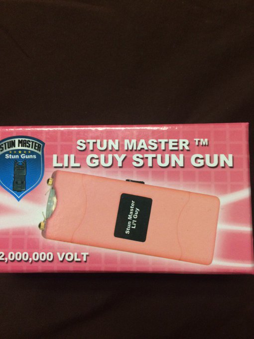 Look what I received today!! Now I can feel safe lol!! Look out!! https://t.co/0a4TGe3p0k<a href="/tag/sexy"class="tags"><span>#sexy</span></a>