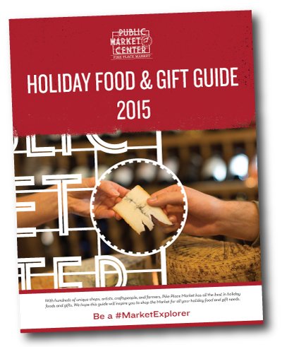 pike_place's tweet photo. Find local gift ideas and inspiration in the #PikePlaceMarket Holiday Food &amp; Gift Guide. https://t.co/Hq39KjGQq8 https://t.co/B1gAy1gDRB