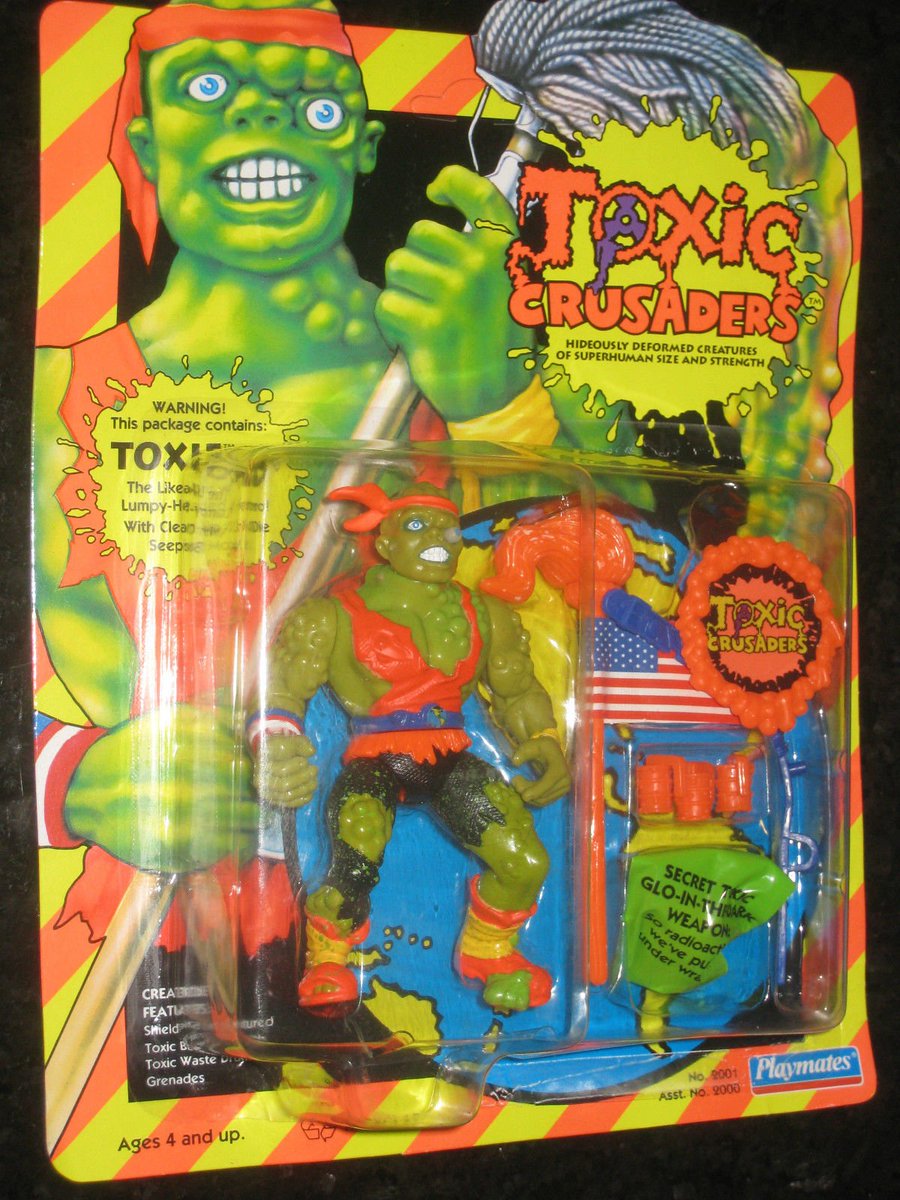 TheRealShane31's tweet photo. @lloydkaufman @tromateamvideo Playmates stopped making these but kept making those FUCKING turtles.. https://t.co/frDaMMeqL0