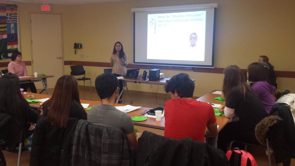 clinkmentoring's tweet photo. #nextgenResume #workshop @CultureLinkTO teaches youth creative self-marketing @CLinkYouth @iabsiye @unitedwayto https://t.co/5IgnxrMpnu