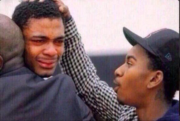 RecklessAvi_'s tweet photo. When you ask to stay the night at your cousins house and your mom says no #ThanksgivingWithBlackFamilies https://t.co/7MMZAIemdA