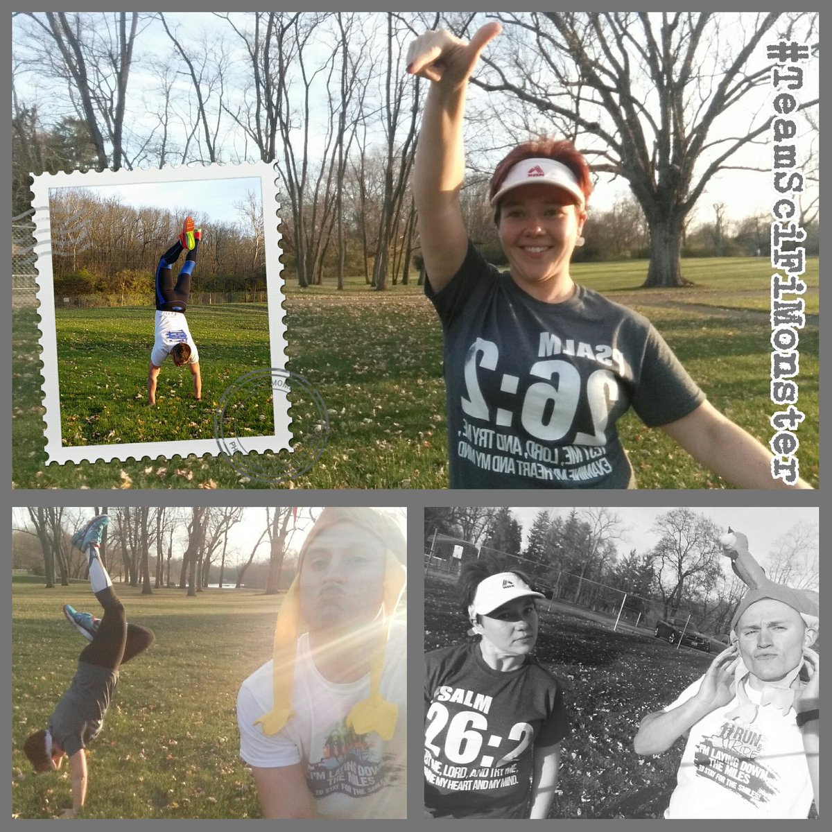 TheSciFiMonster's tweet photo. Just a couple of #Turkeys #TooImatureToBeAdult #selfiestick #JustHaveFun #TurkeyHat #WeJustRan5Miles https://t.co/kI4SmEfjoQ