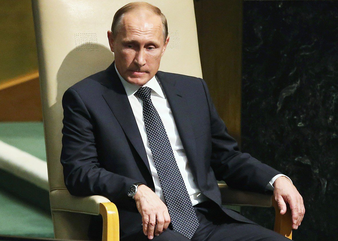 Slate's tweet photo. Why Vladimir Putin never thought Turkey would make good on its threats: https://t.co/M1cu1wFgOt https://t.co/bMQJwMxi6W