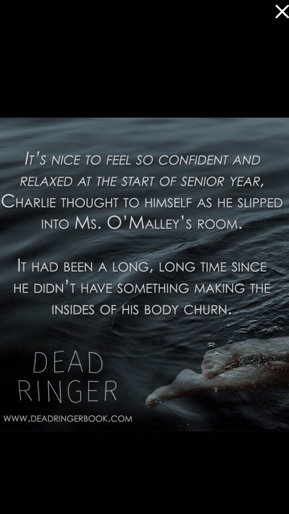 DeadRingerBook's tweet photo. A little #TeaserTuesdays edition for #DeadRinger #charlietrouble #TuesdayTease https://t.co/8bpI8f8icn
