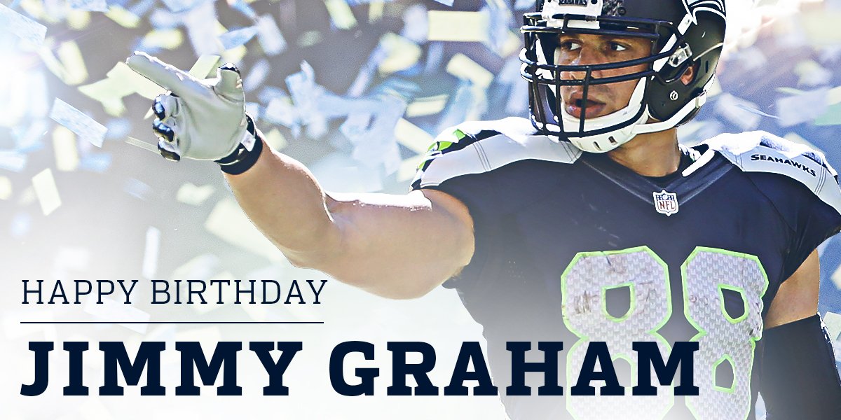 _graceinyoface: Seahawks: Happy birthday to our high flying TE, thejimmygraham!!   [ 