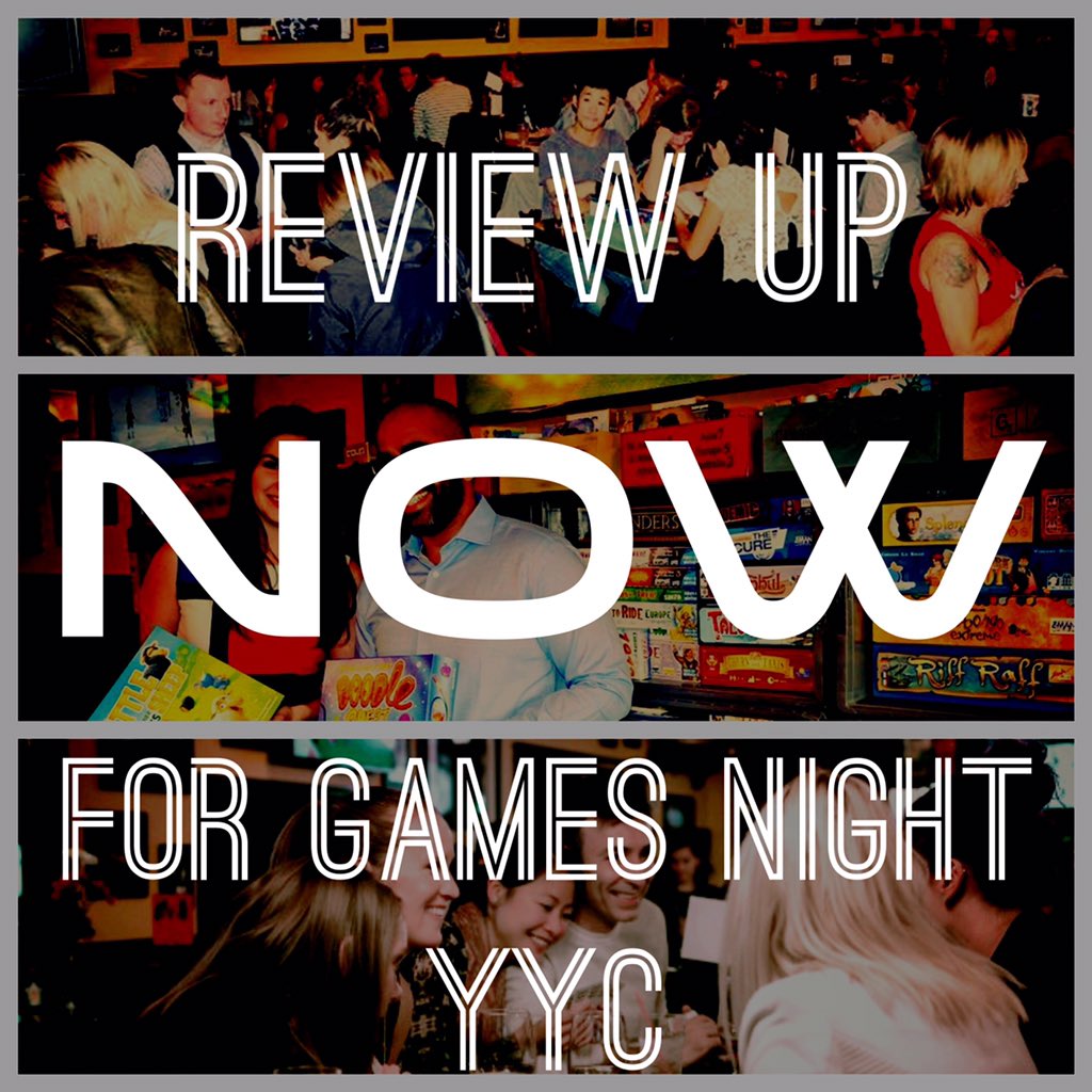 🍻A Few tables left for our #yyc Board Game Night Thursday❗️ Email to register❗️ #calgary #yycevents #yycdatenight #👾