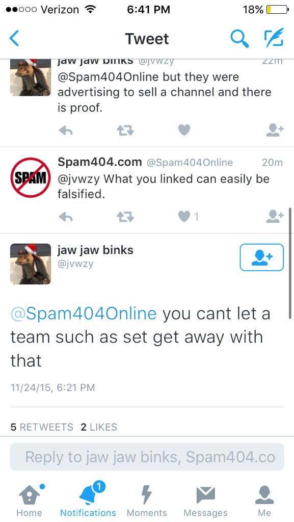TheZombieDon's tweet photo. That moment when you try so hard to get someone to terminate a channel but you end up getting nowhere fast... https://t.co/ss3V2eecT4