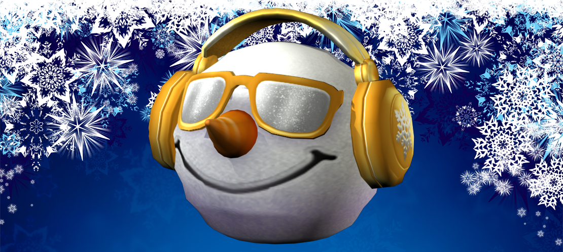 Roblox On Twitter Redeem A 10 Roblox Card From Gamestop On Cyber Monday 11 30 To Get The Golden Snowman You Voted For Https T Co Jnnccaklgj - adurite headphones roblox