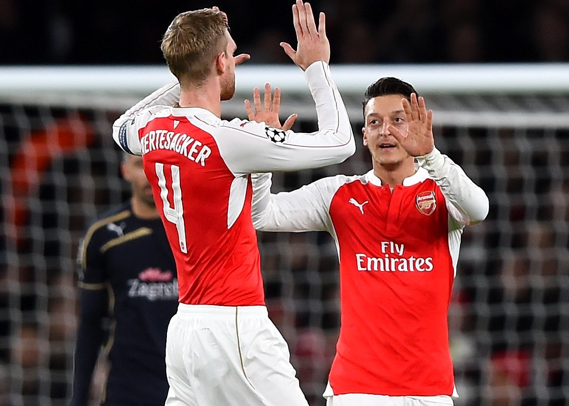 BBCSport's tweet photo. When he gets it right, he gets it right.
Ozil man of the match in brilliant Arsenal win https://t.co/AqxM2GLQvz https://t.co/o20Biel1Vz