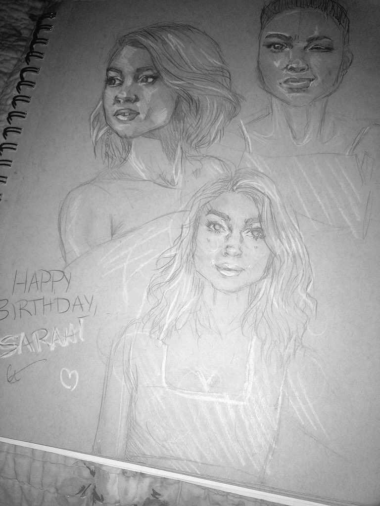 Happy (belated ) birthday to two lovely girls!       