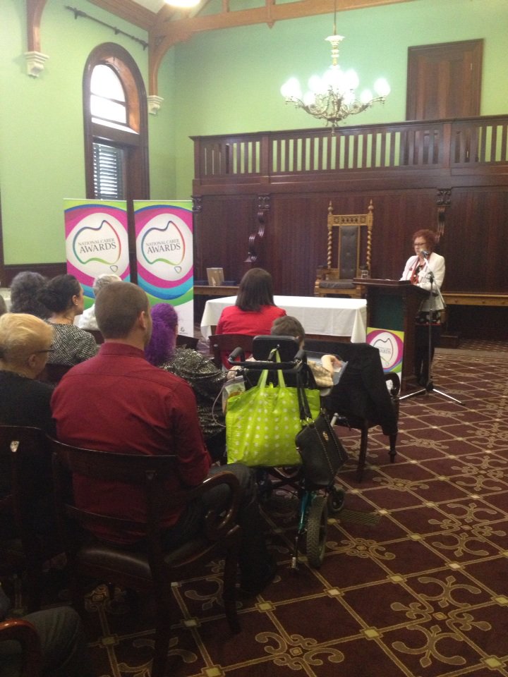 <a href="/RWarmingtonam/">Rosemary Warmington</a> it's important we recognise carers, as they otherwise they are hidden. #carerawards2015