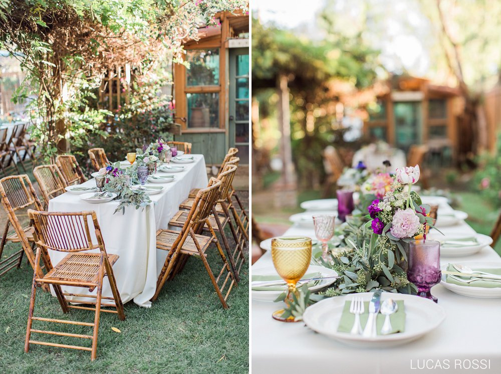 LGROSSIPHOTO's tweet photo. My favorite table settings from a magical backyard wedding! 
Floral: Unique Floral Designs Rental: Party Pleasers https://t.co/Pt5QhvhlzF