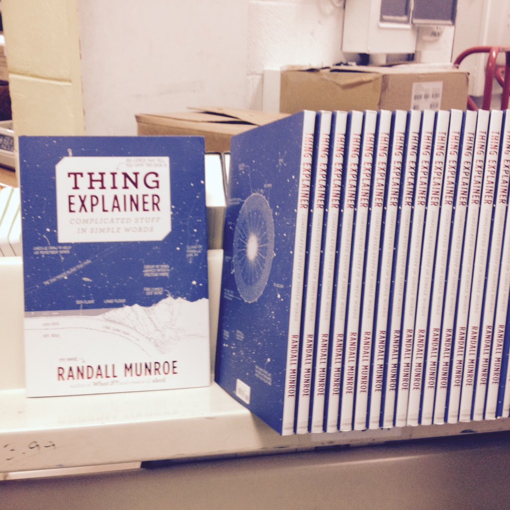 quailridgebooks's tweet image. New today - #ThingExplainer just has to be seen. Discover what you didn&apos;t know you wanted to know. @HMHCo