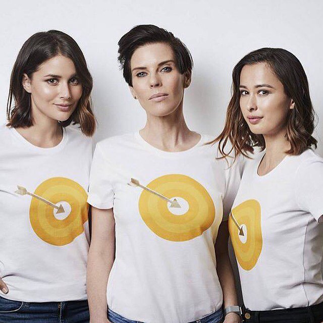 Throw back to these honeys. We 💛 @harperandharley, <a href="/karen_walker/">Pedro Henrique</a> &amp; @eleanorpendleton! 
#wearyoursupport and buy a t…