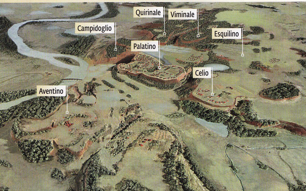 Darioandreucci's tweet image. 2700 B.C. #Rome was a village