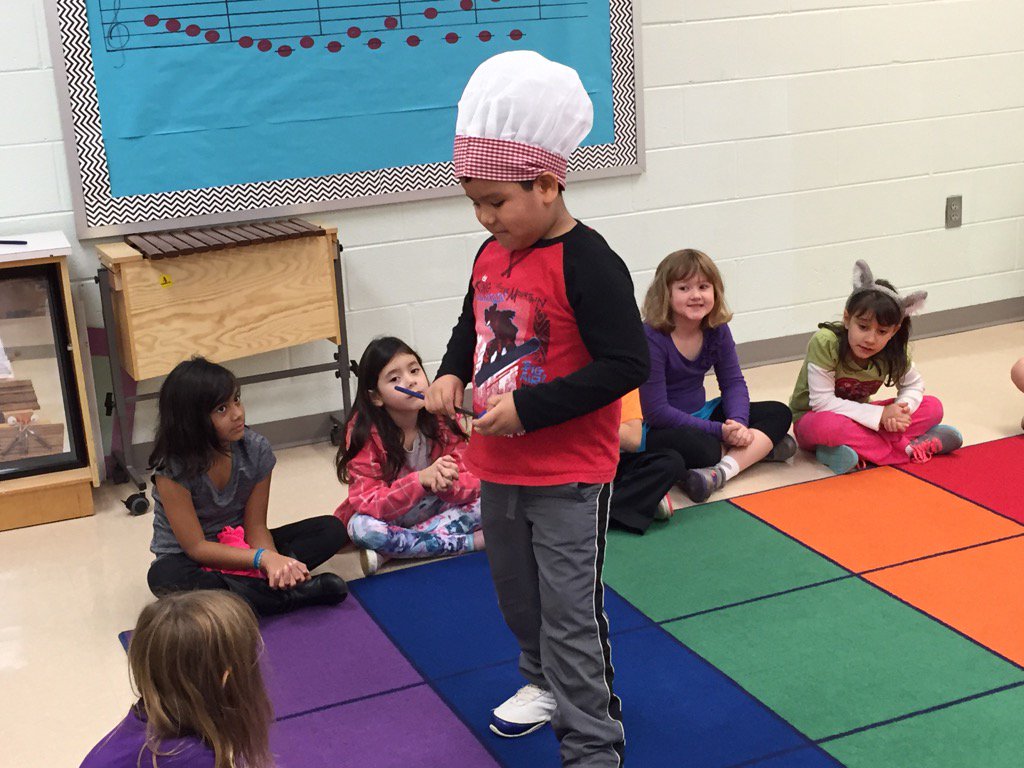 BonnyTynch's tweet image. Second graders are playing a singing game called, Five Fat Turkeys.  Happy Thanksgiving, everyone!