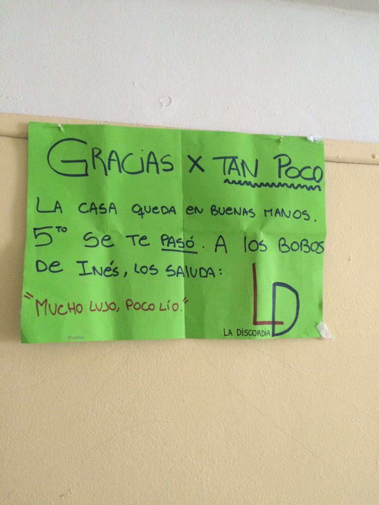 CanadaSchool16's tweet photo. Despedimos a @canadaschool15 gracias por tan poco, la casa queda en buenas manos https://t.co/ALTZXvYXN4