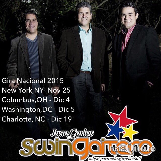 Gira Nacional 2015 comienza Mañana 25 , New York alla eres la primera !!! #gaitas #gaitazuliana #gaitaEnUsa