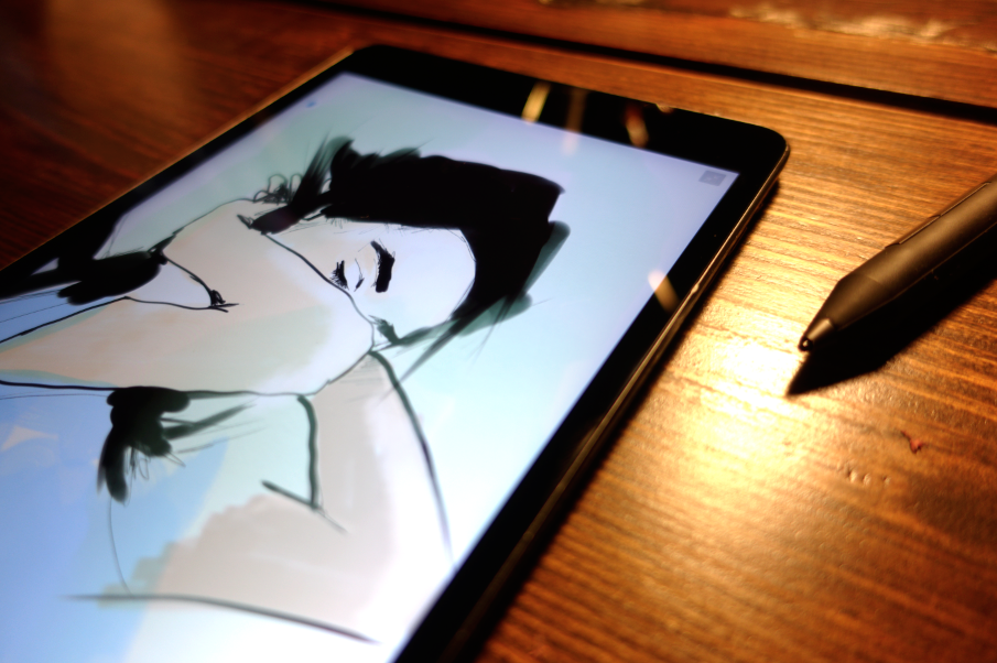 TheBrownspy's tweet photo. #Sarah in the works @AdobeDrawing #adobesketch #adobebrush #creativecloud #digitalart https://t.co/lzGm9SMI0v
