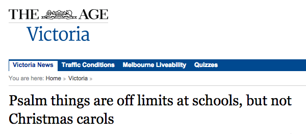 Wondering what a “psalm thing” actually is …