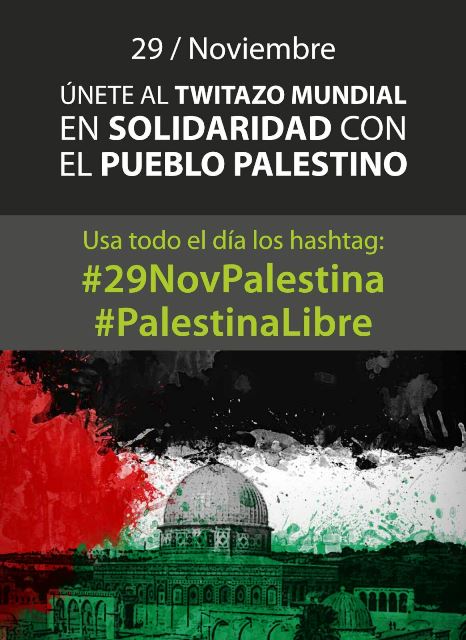 emir30's tweet photo. Dia Internac.Solidaried. Povo Palestino.Twittaço Mundial #29NovPalestina Atividades POA/SP https://t.co/qjqb28hRiv https://t.co/qa3IQJHL7L