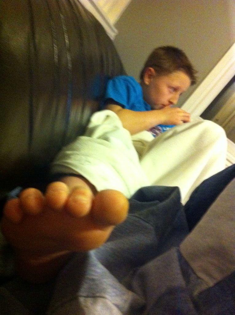 leighton storm wiebe on Twitter: &quot;Kid expects me to rub his feet lmfao