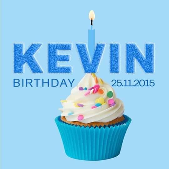 HAPPY BIRTHDAY KEVIN WOO....
With best wishes......
From Myanmar Kissme..... 