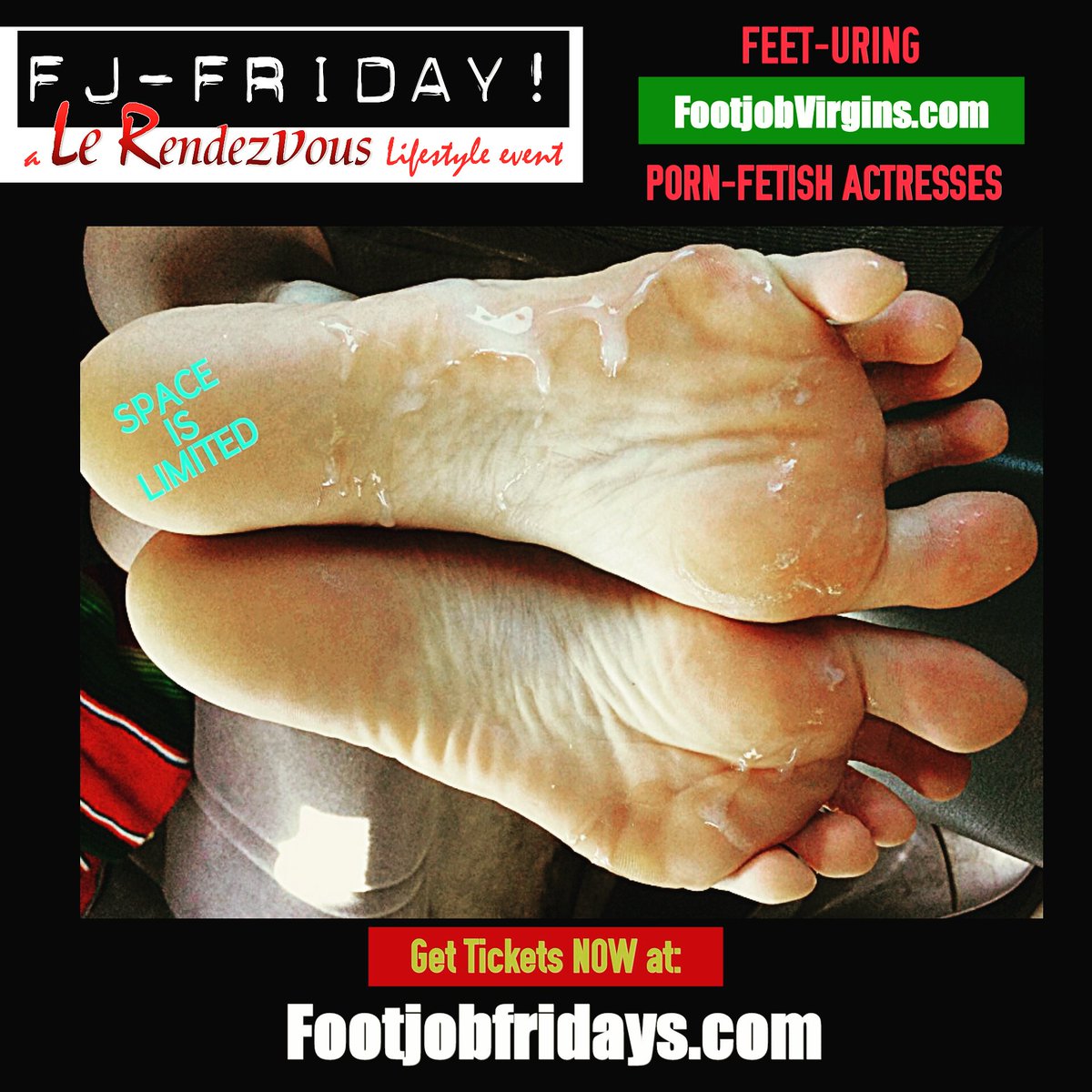 FootJobFriday's tweet photo. its #ToeTuesday -get #TICKETS via:https://t.co/dDt2M7EHNk for the years FINAL #FootJobFriday party set for Sat 12/11 https://t.co/JSS0uh5Axv