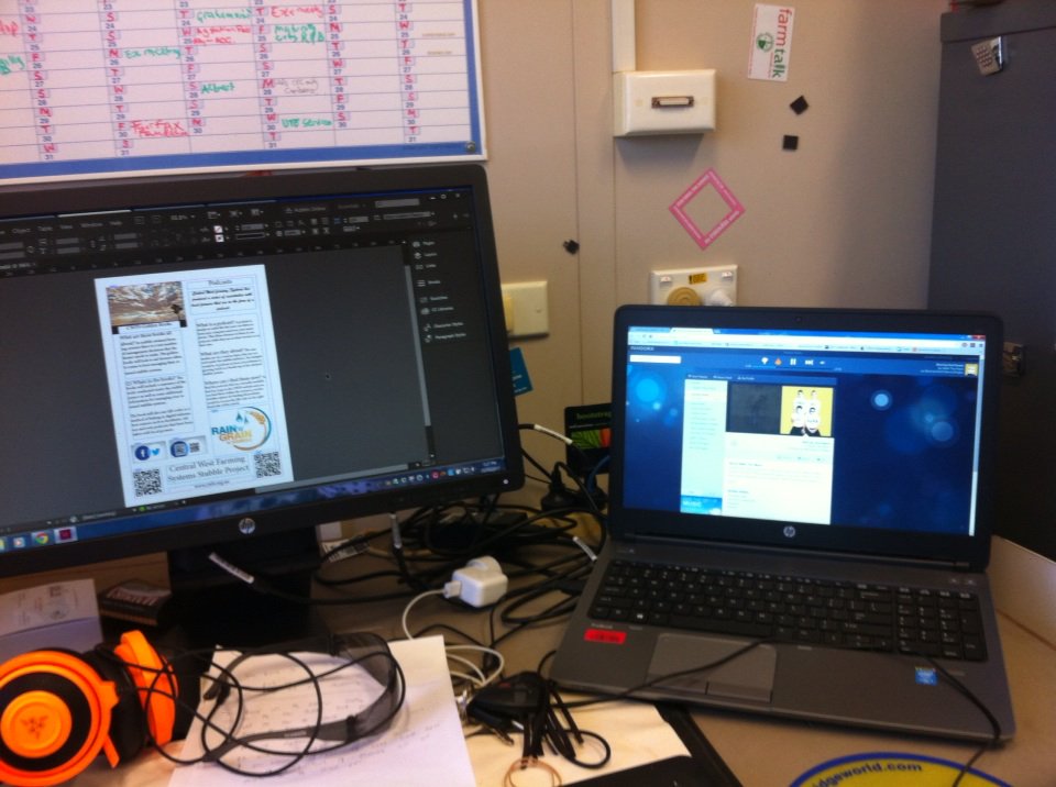 J_M_Thornberry's tweet photo. Building a #stubbleproject article in @indesign @CWFS_Condo https://t.co/IQcGS9vzh1