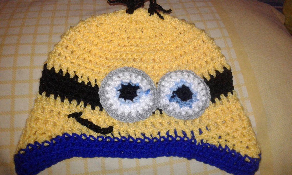 veronic50540802's tweet photo. @AhuyamaCrochet, minion terminado, mil gracias, https://t.co/D1gDqL3ncR
