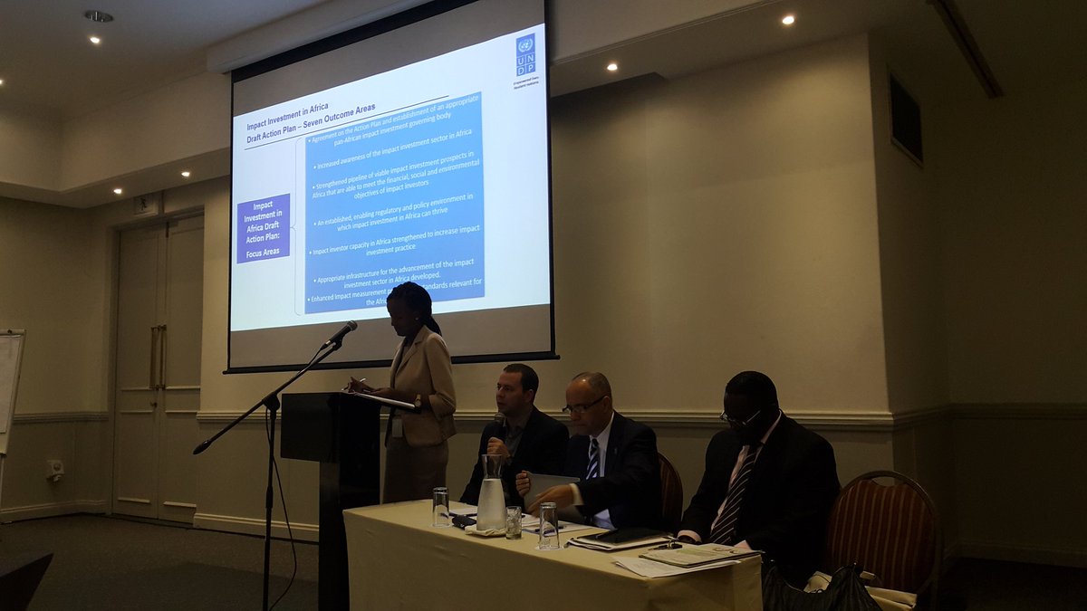UNDP_AFIM's tweet photo. NOW:impact investment in Africa PPD;discussing an action plan for the dvpt of the sector in Africa #AFIF2015 https://t.co/QCR7uzF7pn