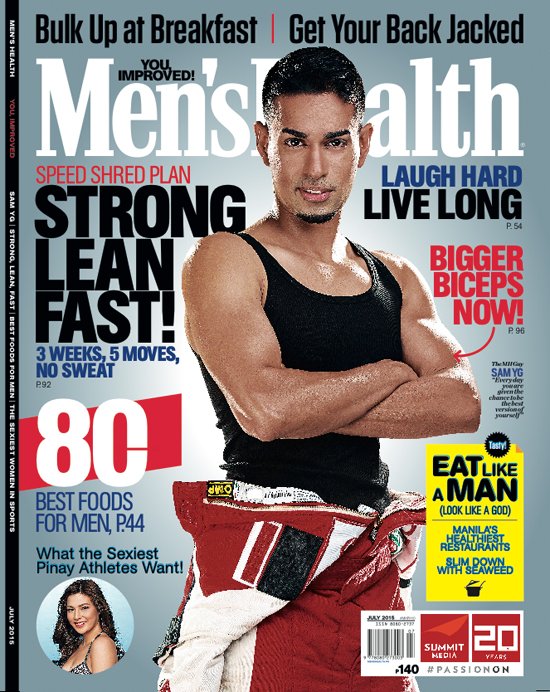 E_philippines's tweet photo. Do you think @sam_yg will be #1 on our #ETop5 Pinoy Hunks List? He was on @MensHealthPH after all! @erinlimofficial https://t.co/szrldh6dl0