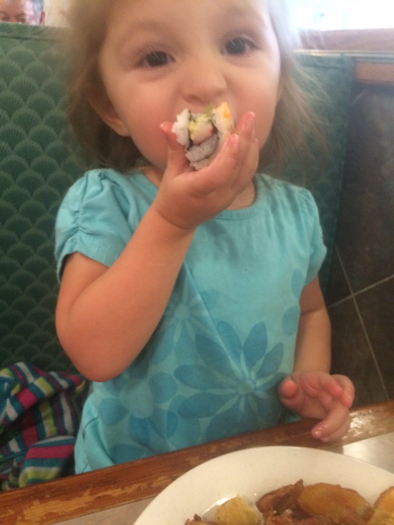 #sushi funny girl 💕