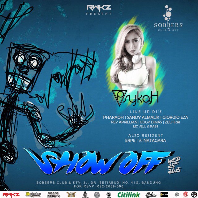 <a href="/InfoBdg_party/">Info Bandung Party</a> Tonight wednesday 25.11.15 #SHOWOFF <a href="/SOBBERSCLUB/">SOBBERS CLUB & KTV</a> w/ME and 8other
