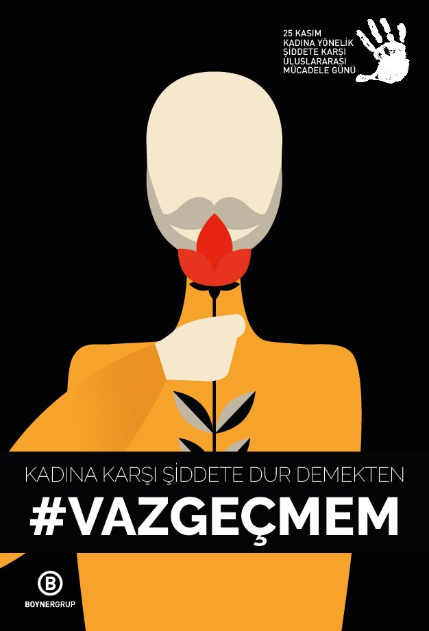 BoynerGrup's tweet photo. Kadına yönelik şiddete #dur demekten #vazgeçmem. #25Kasım #kadınayoneliksiddetlemucadelegunu https://t.co/0xwxDPrjVk