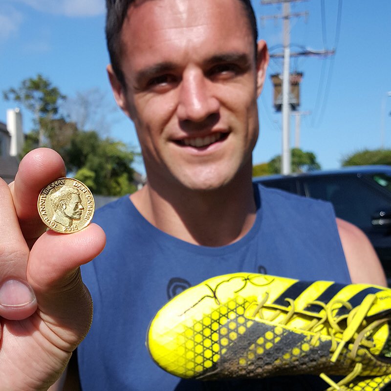 DanCarter's tweet photo. TXT DAN to 2448 to donate $3 to @movembernz Who wants my #modollar plus a signed pair of my playing boots? https://t.co/nmhWv2AiqT
