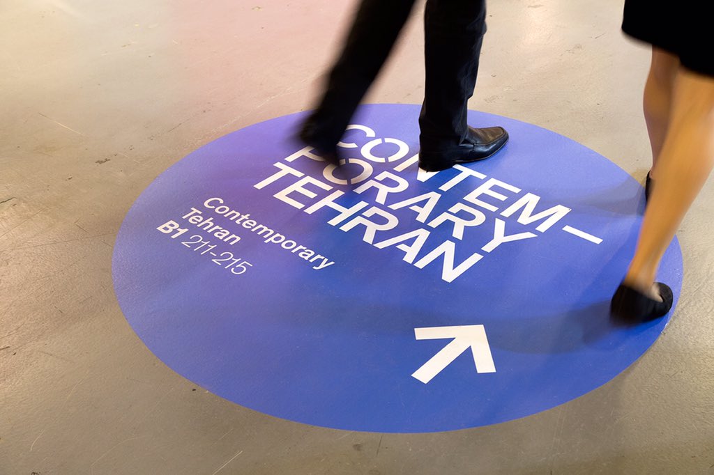 Contemporaryist's tweet photo. #ContemporaryTehran was this years’ #CIFocus, presenting a selection of Tehran’s contemporary art scene. #CI15 https://t.co/4eFa56CNiE