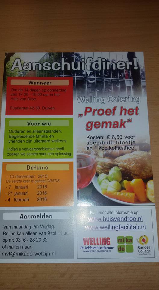 #match: ondersteuning <a href="/wellingcatering/">wellingcatering</a> bij aanschuifdiner  "Proef het gemak" <a href="/StichtingMikado/">Stichting Mikado</a> <a href="/Candea_College/">Candea College</a>. TOP!