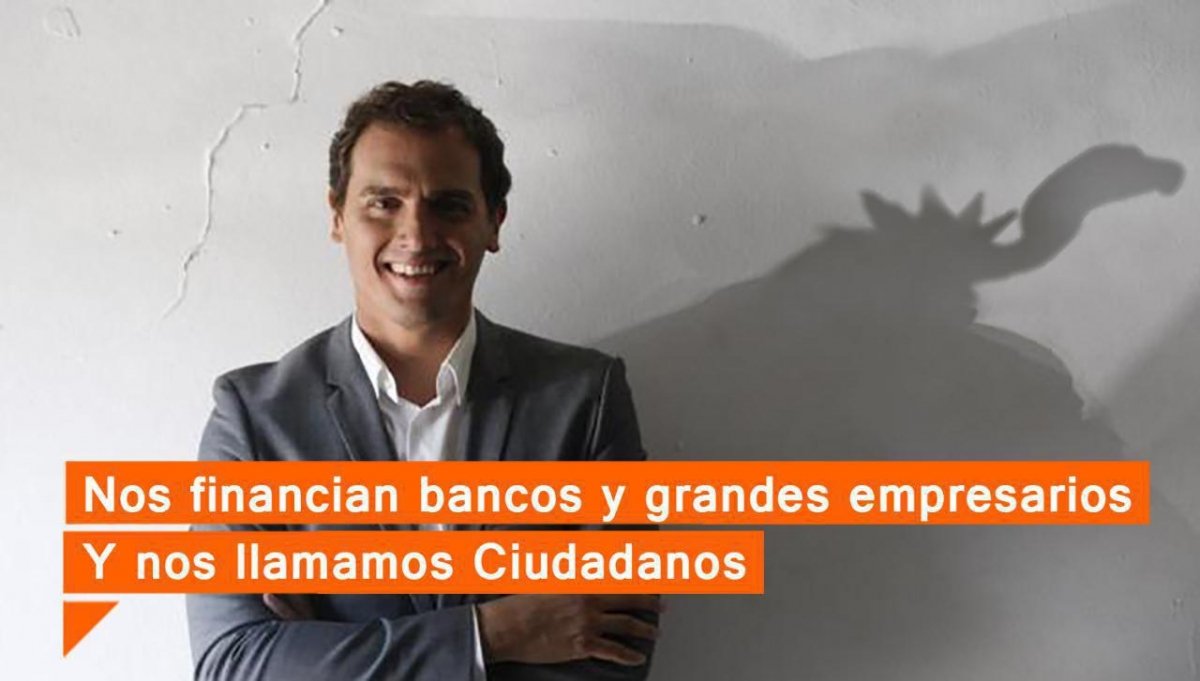 PZurron's tweet photo. Logica del fan de C's:

"Seguro que un ex-empleado de banca velará por nuestros intereses".

#PabloIglesiasAR https://t.co/virPfl6k6M