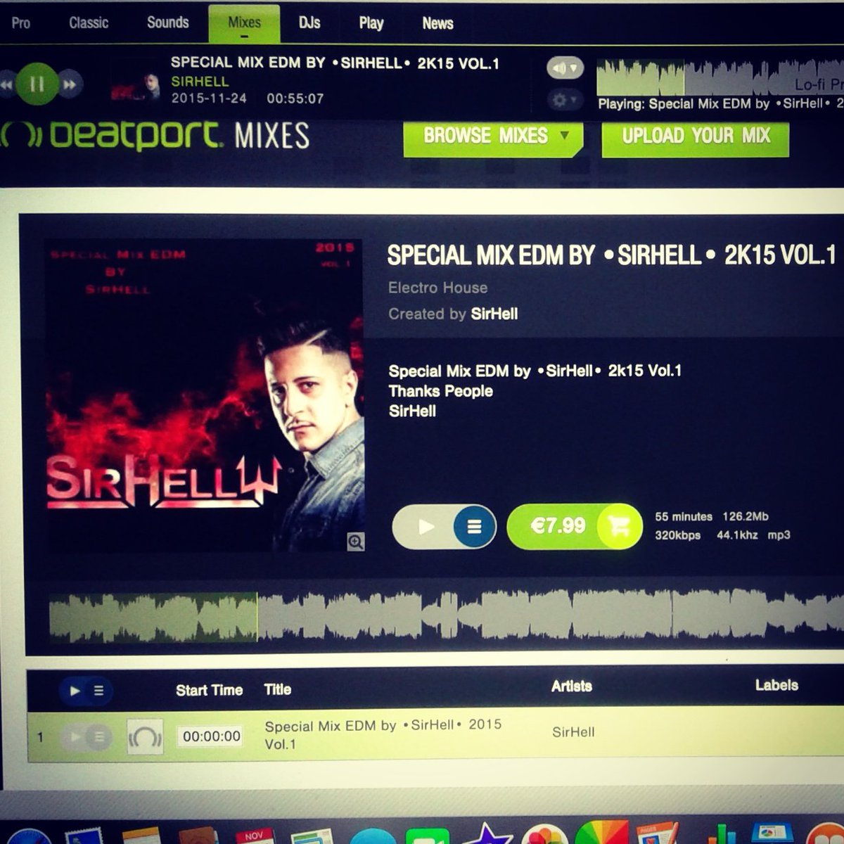 SirHellOfficial's tweet photo. Special MIX EDM by ◆ SirHell◆2015 Vol.1
#Beatport #mix #EDM #2015 #outnow #electro #SirHell https://t.co/D6mvBfoV4B