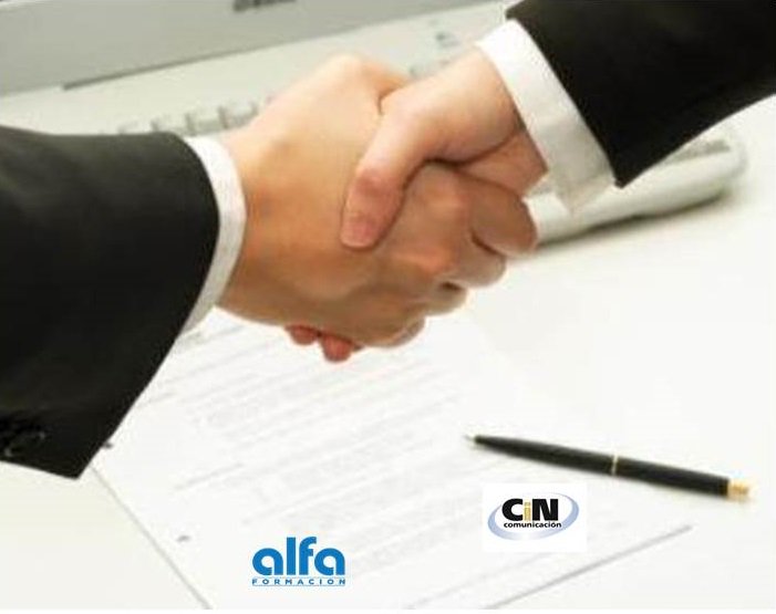 CiNComunicacion's tweet photo. @CiNComunicacion y @alfa_formacion caminan juntos desde hoy.
#formaciónycomunicación https://t.co/ObnfaUSVii