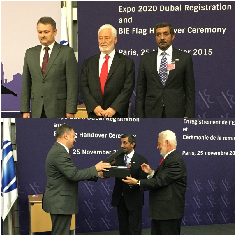 expocitydubai's tweet photo. Dubai is now the offical #Expo2020 host city. Congratulations #UAE! @bieparis https://t.co/iOsKyznbjd