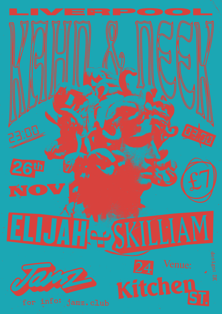 Jamzclub's tweet photo. Tomorrow night is our final night in Liverpool of the year @Kahnbristol &amp; Neek inside https://t.co/sqgQHiPy5q https://t.co/pWO95lXJkX
