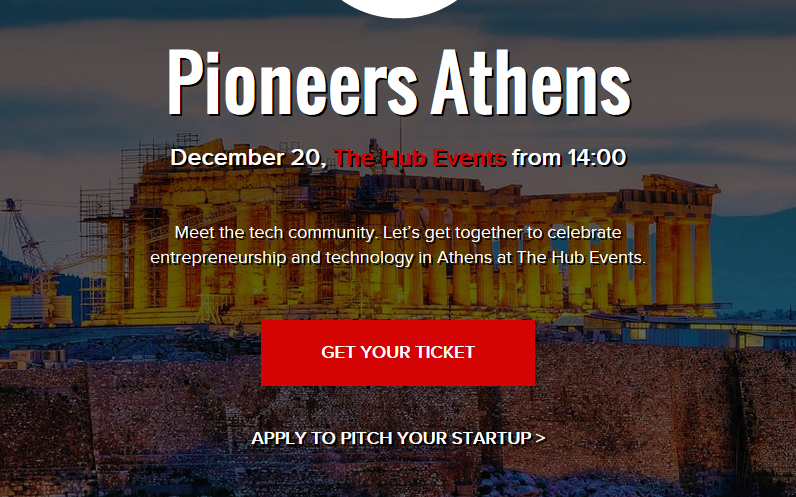 JuliaHelbeck's tweet photo. Dec 20: Meet the #tech community: @Pioneers Athens #entrepreneurship #technology https://t.co/oXONanym4K #startupGR https://t.co/uDeMQFoTwv