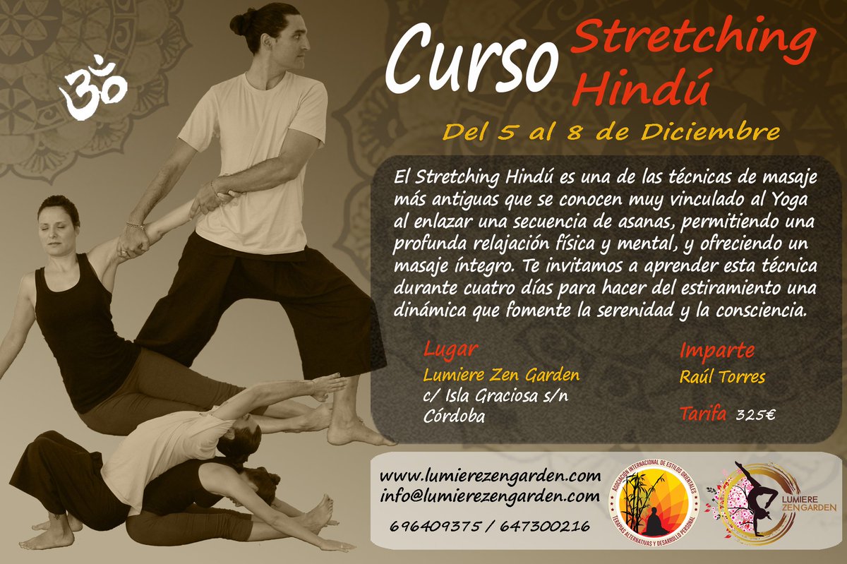 LumiereZen's tweet photo. Única oportunidad para disfrutar del Maestro de #yoga Raúl Torres en Córdoba ¡Te esperamos! https://t.co/k3O2TUfdQl