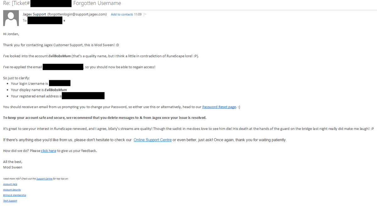 JordanLeeMason's tweet photo. @B0atyOSRS Quality response from @modsween regading @RuneScape https://t.co/lt0fb93xa0