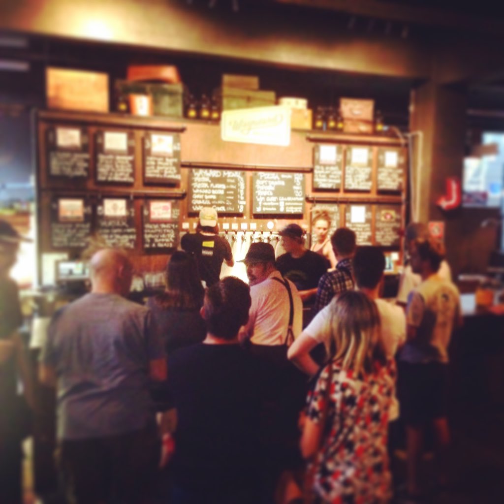 Welcome to the family <a href="/WaywardBeer/">Wayward Brewing Co</a> - first event underway! #kellerinstinct